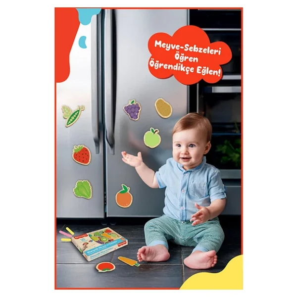 Fisher-Price Fisher Price Manyetik Meyve Sebze - Görsel 6