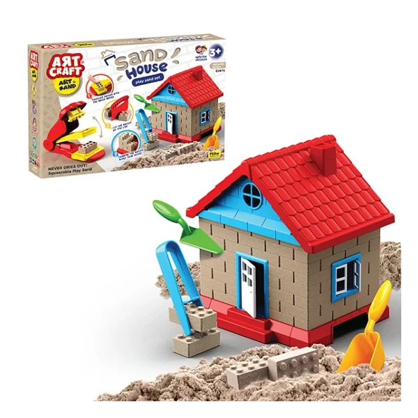 Fen Oyuncak Art Craft Kum Ev Seti +3 Yaş (2 Adet) - Görsel 5