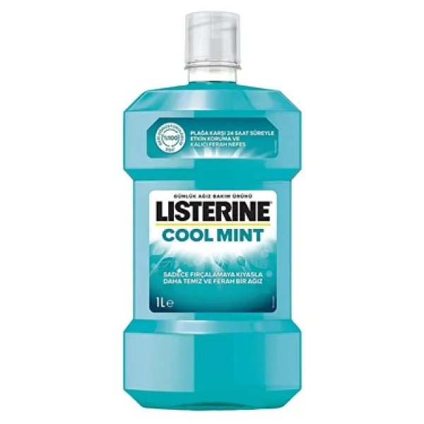 Listerine Cool Mint 1 Lt 2 Adet Gargara - Görsel 3