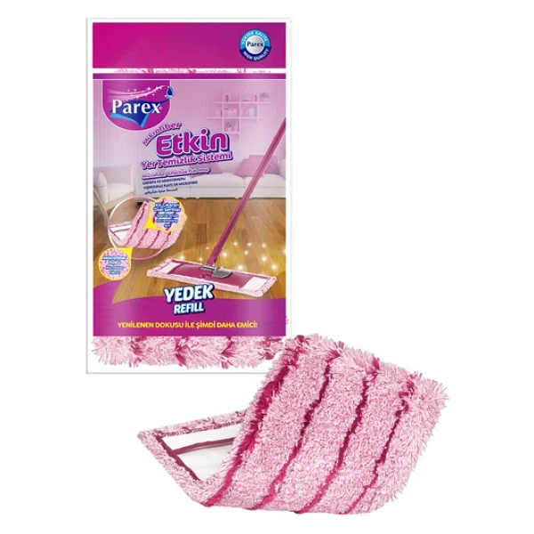 Parex Mikrofiber Pratik Etkin Paspas Yedek Mop - Görsel 2
