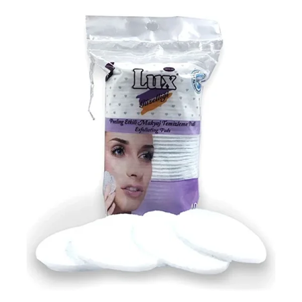 Lux Oval Disk Peeling Etkili Pamuk 40'lı - Görsel 3
