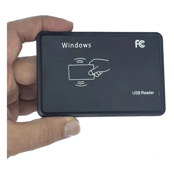 125 Khz Rfıd Kart Etiket Okuyucu USB Card Reader - Görsel 7