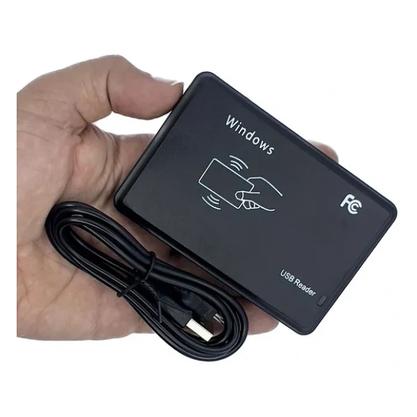125 Khz Rfıd Kart Etiket Okuyucu USB Card Reader - Görsel 3