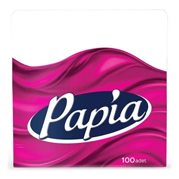 Papia 100'lü Beyaz Peçete - Görsel 2