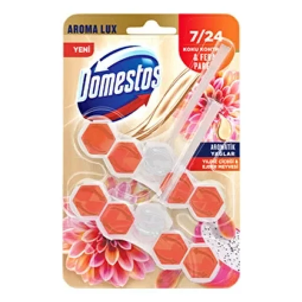 Domestos Aroma Lux Yıldız Çiçeği & Ejder Meyvesi Tuvalet Bloğu 100 Gr - Görsel 4
