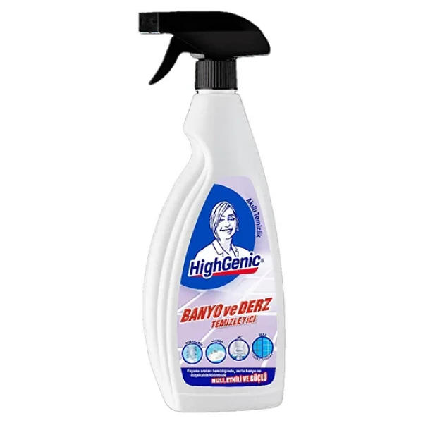 Highgenic 750 Ml Köpük Banyo Ve Derz Temizleyici - Görsel 3