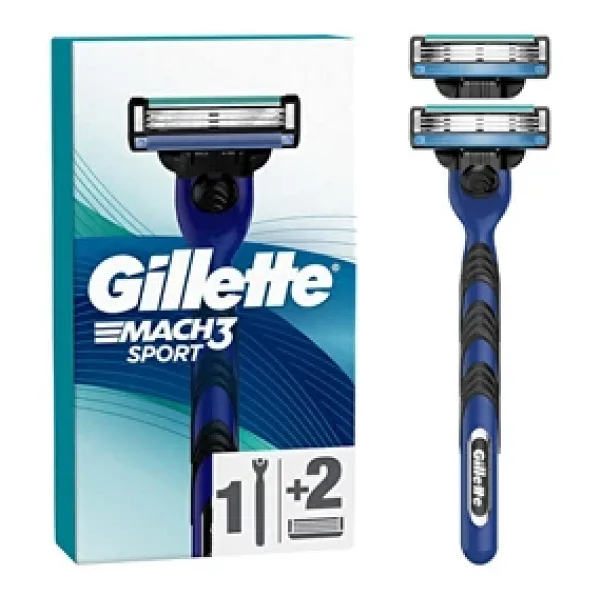 Gillette Mach3 Sport 2 Başlıklı Tıraş Bıçağı - Görsel 2
