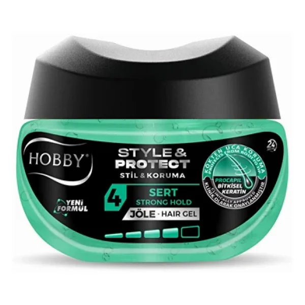 Hobby Style & Protect Sert Saç Jölesi 250 Ml - Görsel 3