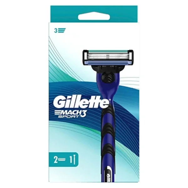 Gillette Mach3 Sport 2 Başlıklı Tıraş Bıçağı
