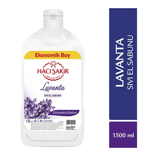 Hacı Şakir Lavanta Sıvı Sabun 1.5 Lt - Görsel 6
