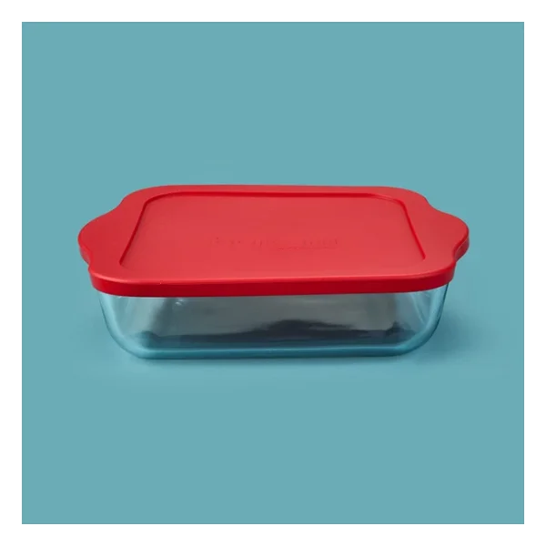 Paşabahçe 59034 1950 Cc Plastik Kapaklı Kare Borcam - Görsel 5