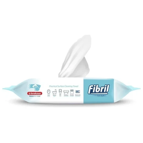 Fibril Beyaz Sabun Kokulu Yüzey Temizlik Havlusu XL 50 Yaprak 24'lü - Görsel 6