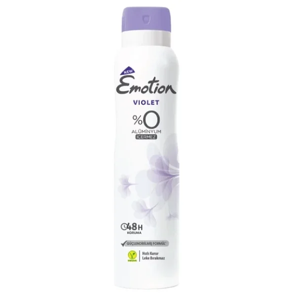 Emotion Violet 150 Ml 3 Adet Kadın Deodorant - Görsel 3