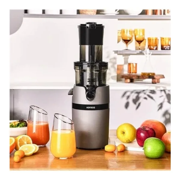 Karaca Slow Juicer Inox Katı Meyve Sıkacağı - Görsel 2