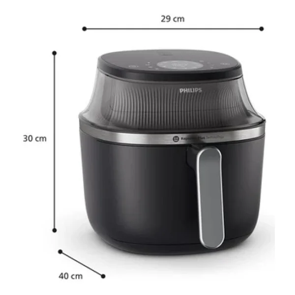 Philips Airfryer - Dijital Ekran, 5 Pişirme Programı 2225 W M - Görsel 3