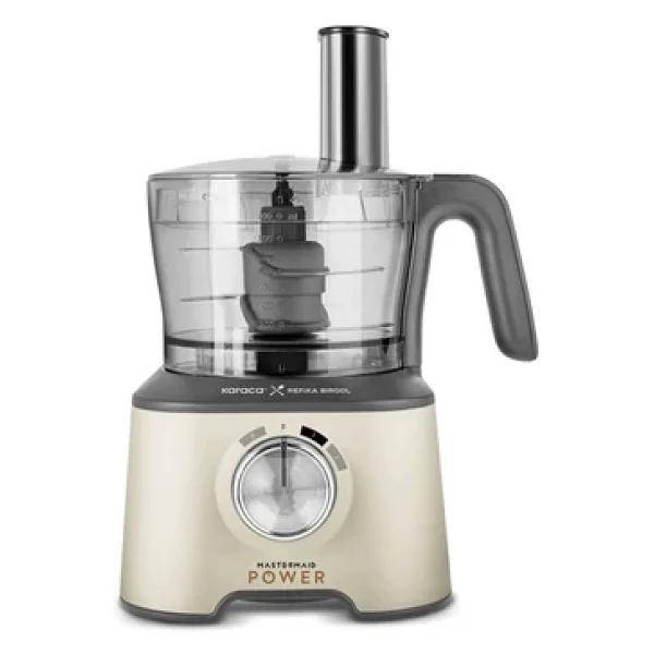Karaca X Refika Birgül Mastermaid Power 10in1 Swiss Cream 2000w Mutfak Robotu - Görsel 7