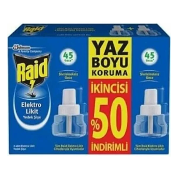Raid Elektro Likit 2 Yedek 90 Gece - Görsel 3