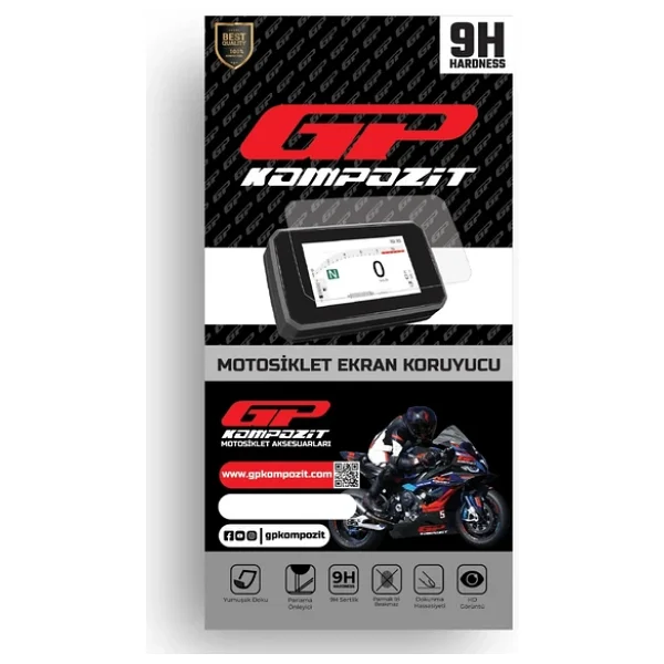 Gp Kompozit Yamaha Nmax 125 / 155 2025 Uyumlu Motosiklet Ekran Koruyucu Şeffaf - Görsel 8
