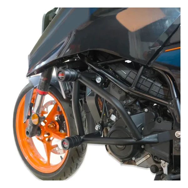 Gp Kompozit Ktm Duke 125 / 250 / 390 2024-2025 Uyumlu Motor Koruma Demiri Siyah - Görsel 8