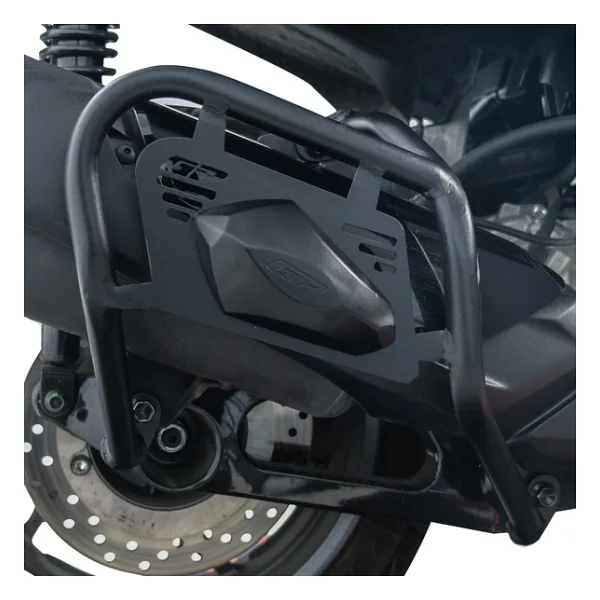 Gp Kompozit Yamaha Xmax 250-400 2025 Uyumlu Kapaklı Egzoz Koruma Demiri Siyah - Görsel 5