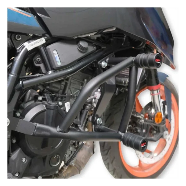 Gp Kompozit Ktm Duke 125 / 250 / 390 2024-2025 Uyumlu Motor Koruma Demiri Siyah - Görsel 3