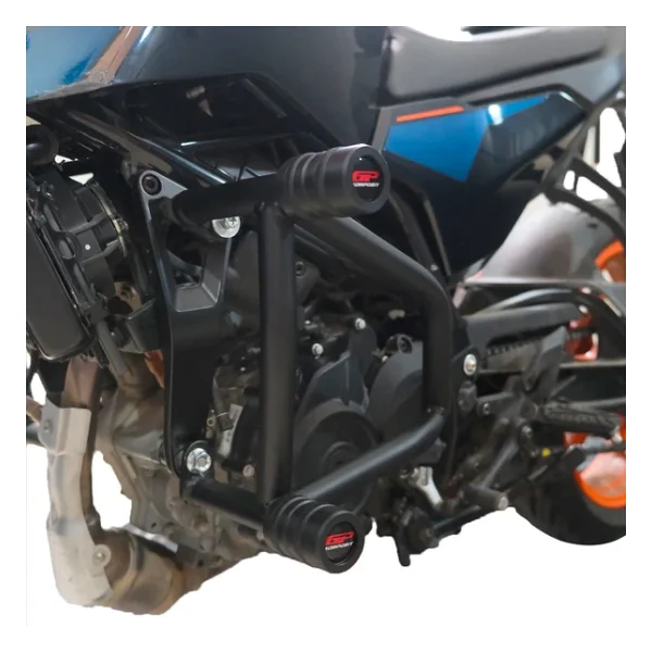 Gp Kompozit Ktm Duke 125 / 250 / 390 2024-2025 Uyumlu Motor Koruma Demiri Siyah - Görsel 9