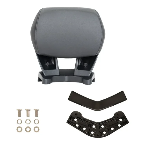Gp Kompozit Yamaha Nmax 125 / 155 2025-2026 Uyumlu Dikişli Sissy Bar Siyah - Görsel 7