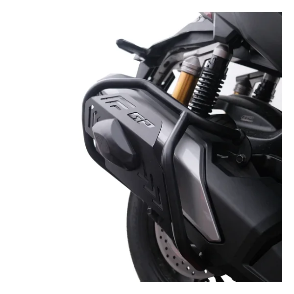 Gp Kompozit Honda Adv 350 2025 Uyumlu Egzoz Koruma Demiri Siyah - Görsel 5