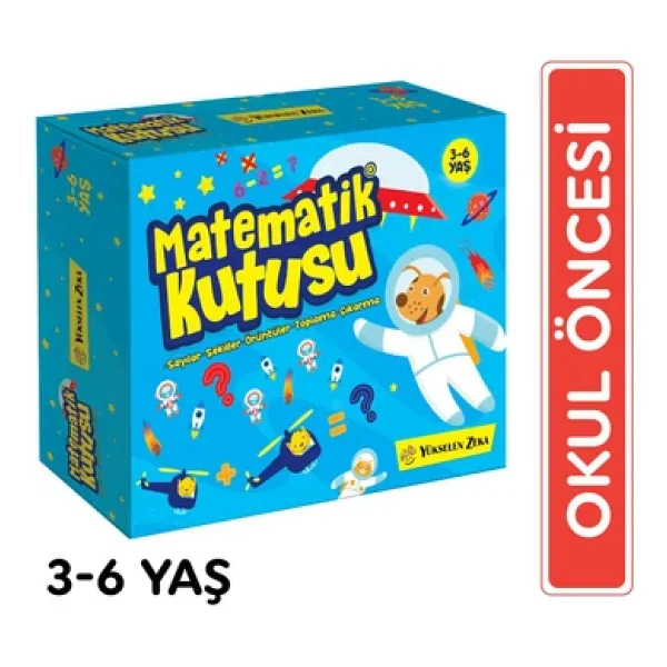 Yükselen Zeka 3-6 Yaş Okul Öncesi Matematik Kutusu - Görsel 5