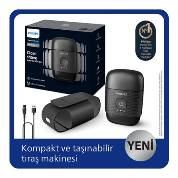 Philips 500 Series S591/05 Kompakt Tıraş Makinesi - Görsel 3