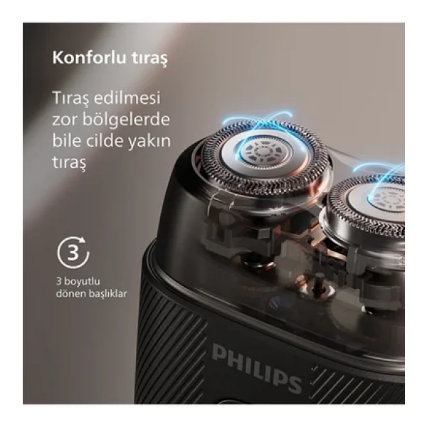 Philips 500 Series S591/05 Kompakt Tıraş Makinesi - Görsel 6