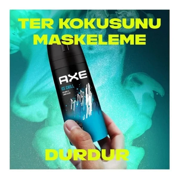 Axe Ice Chill 3 Adet 150 ml Erkek Deodorant - Görsel 2