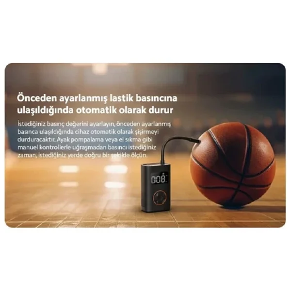 Xiaomi Qicycle N3 Qjcqbn3 Şarjlı Araç Kompresörü - Görsel 2