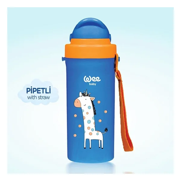 Wee Baby 896 Pipetli Bardak 300 Ml Mavi - Görsel 6