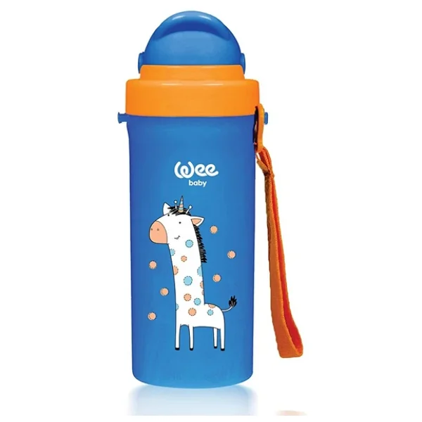 Wee Baby 896 Pipetli Bardak 300 Ml Mavi - Görsel 4