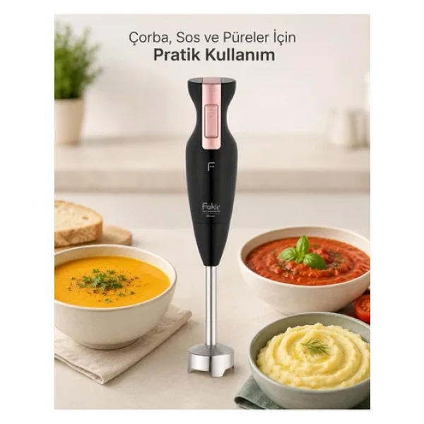 Fakir Silvino 900 W El Blender - Görsel 6