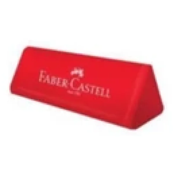 Faber Castell Dust Free Üçgen Kırmızı Silgi - Görsel 2