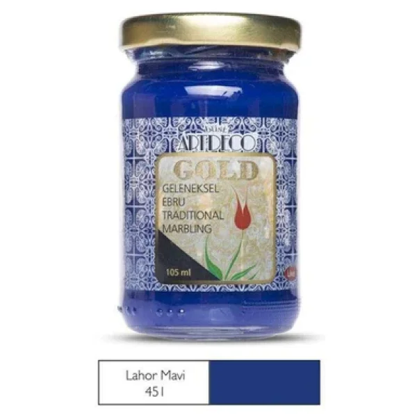 Artdeco Gold Geleneksel 105 Ml Ebru Boyası - Görsel 4