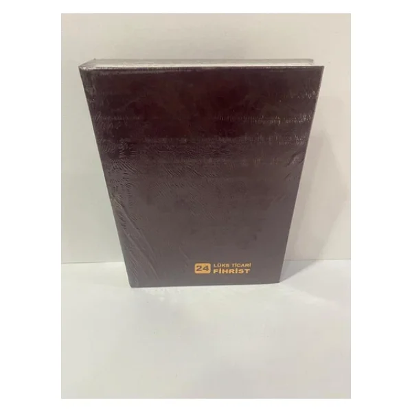 Gülpaş 176 Ticari Fihrist 20x28 (Termo Deri Kapak) 24 Lü - Görsel 3
