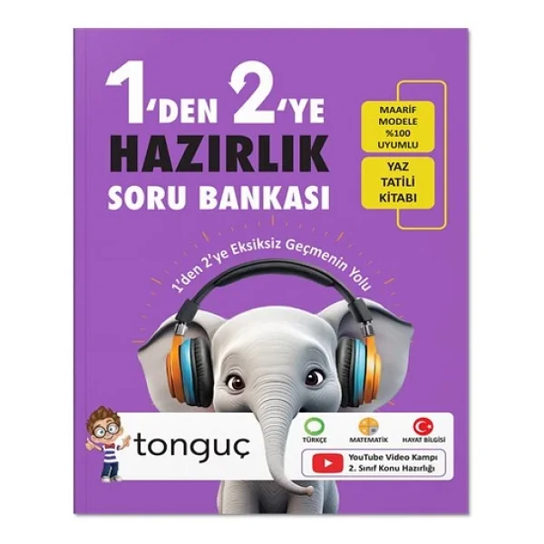 Tonguç Akademi 1. Sınıf 1'den 2'ye Tüm Dersler Hazırlık Kitabı - Görsel 4