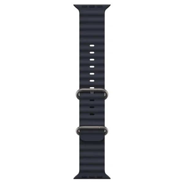 Winex 42-49mm Yeni Nesil Apple Uyumlu Akıllı Saat Kordonu Silikon Lacivert - Görsel 4