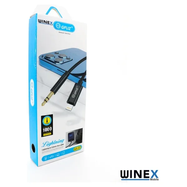 Winex Ax37 Lightning To 3.5mm Aux Ses Kablosu - Görsel 6