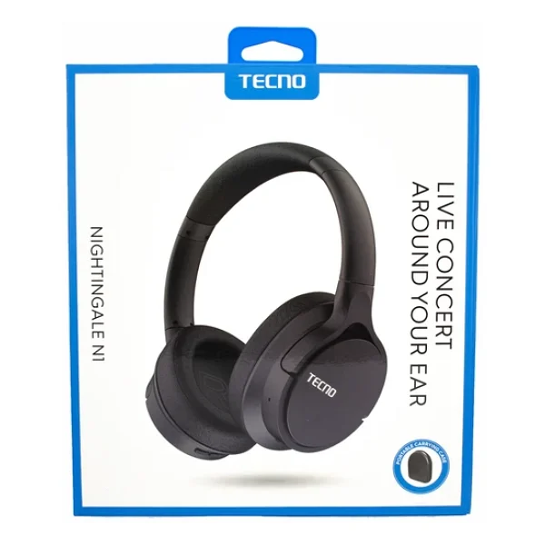 Tecno Nightingale N1 Kulak Üstü Bluetooth Kulaklık - Görsel 9