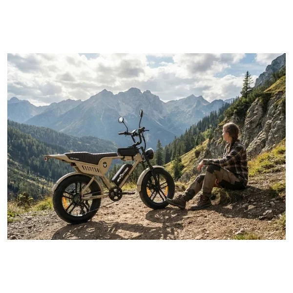 Ape Ryder Genon Ultra 750 W Sarı Elektrikli Bisiklet - Görsel 6