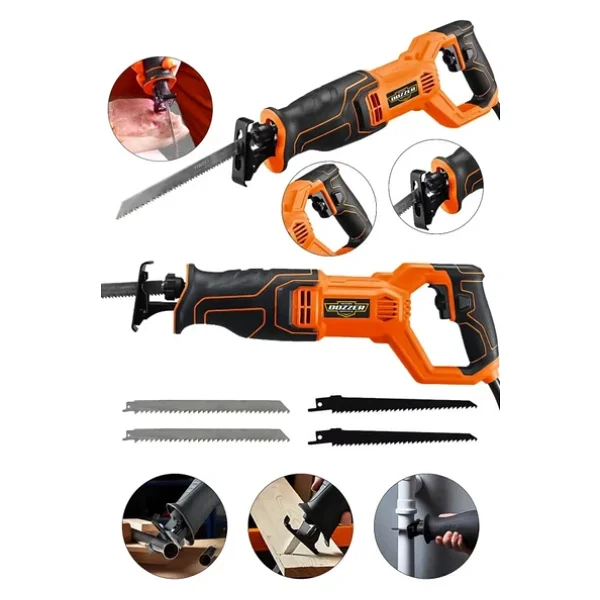 Dozzer Alman X-11000 Devir Ayarlı 12 Bıçaklı Tilki Kuyruğu Testere - Görsel 3