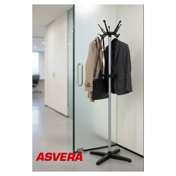 Asvera 33-006 Portatif Ayaklı Portmanto Askılık - Ekonomik Demonte Elbise Ve Şapka Askısı - Görsel 4