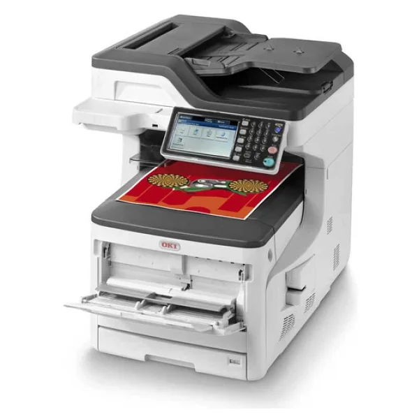 Oki Mc883dn Tarayıcı + Fotokopi + Faks Renkli Çok Fonksiyonlu Lazer Yazıcı - Görsel 3