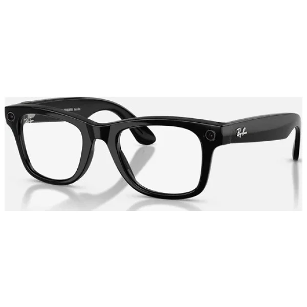 Ray-Ban Meta Wayfarer Gen 2 Rw4012 50 Beden 601/1m Parlak Siyah-Şeffaf Grafit Yeşil Transitions - Görsel 7