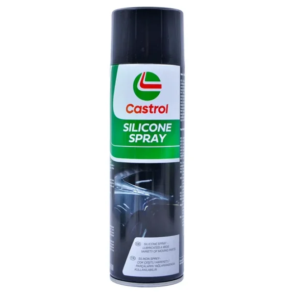 Castrol Silikon Sprey 500ml Lastik Ve Plastik Koruyucu Parlatıcı - 500 Ml - Görsel 5