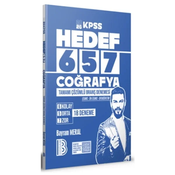Benim Hocam Yayınları 2026 Kpss Coğrafya Tamamı Çözümlü 18 Deneme - Görsel 3
